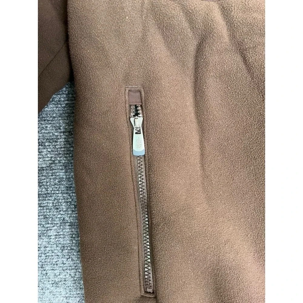 Vintage The North Face Salinas Jacket Heavyweight Fleece Brown Mens Large Denali